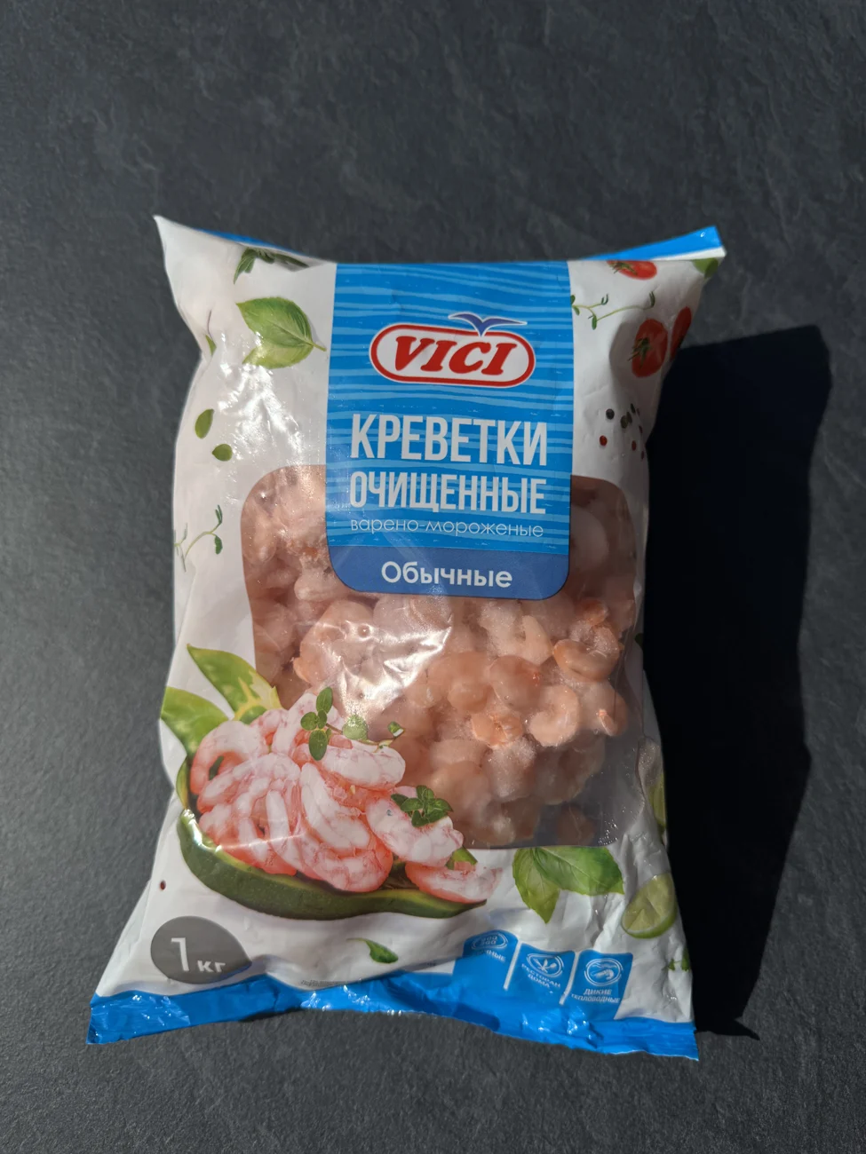 Креветки очищенные Vici