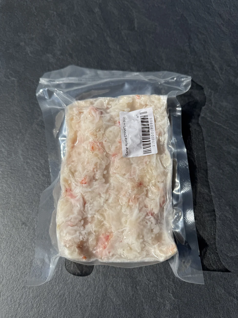 Салатное мясо краба-стригуна